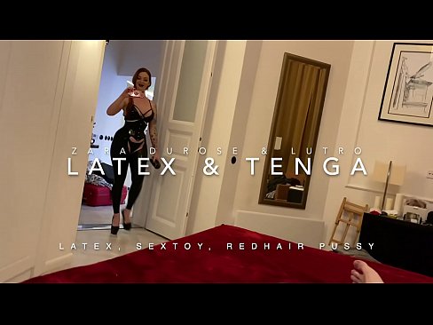 ❤️ Redheaded stepsister in latex costume fucked by stepbrother ❤❌ Homemade porn at us ❌️