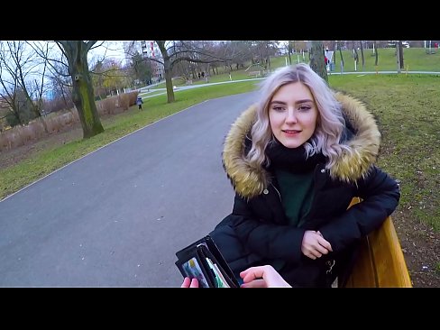 ❤️ Swallows a stranger's hot cum for money - blowjob in the park by Eva Elfie ❤❌ Homemade porn at us ❌️